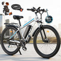 2000W Electric Bike for Men Women 48V 840Wh Battery, 29'' Fast Ebike,Max 34 Mph Speed up to 80 Miles, Front Suspension Class 3, Snow Off Road Commuter Mountain E-Bike for Adults