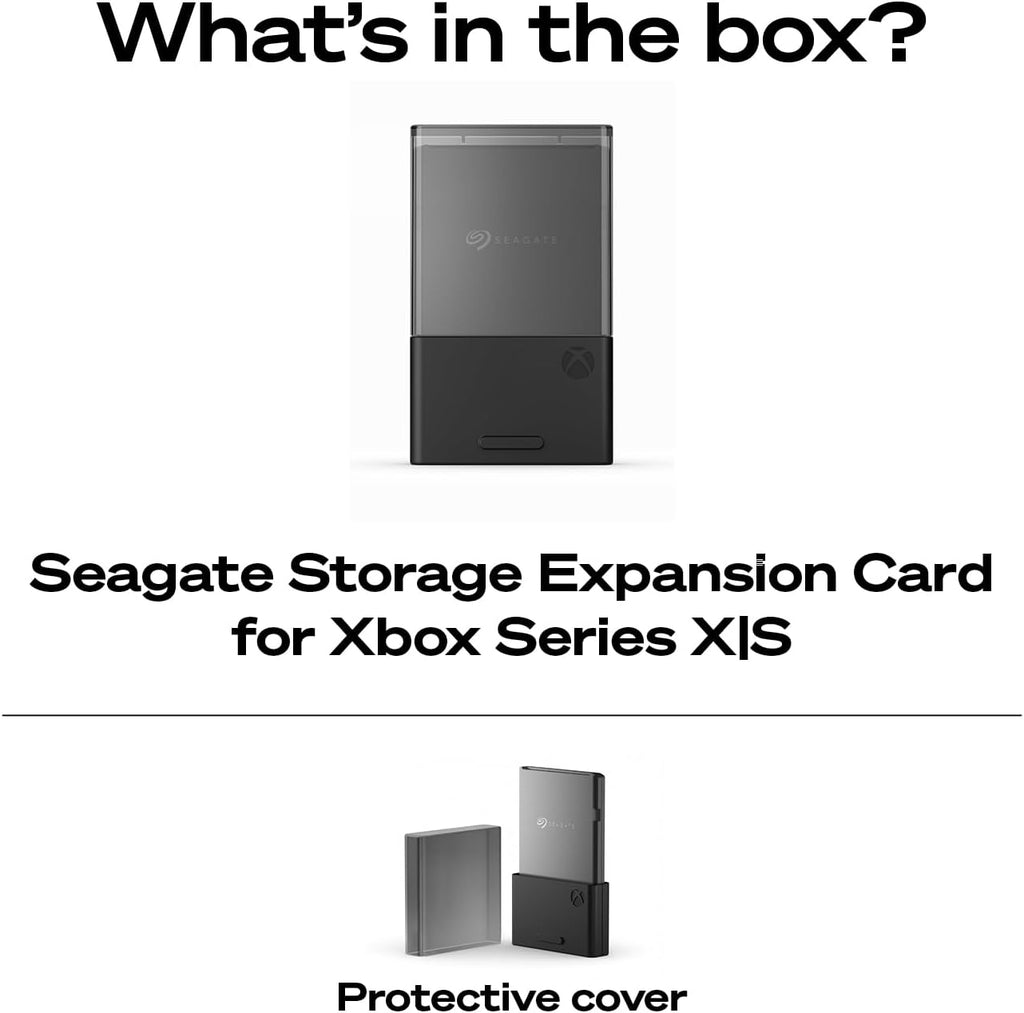 Seagate Storage Expansion Card for Xbox Series X|S 1 TB Solid State Drive - NVMe Expansion SSD for Xbox Series X|S (STJR1000400)