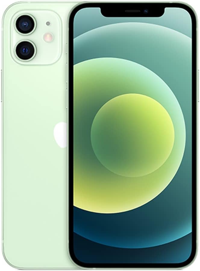 Apple iPhone 12, 64GB, Green - Unlocked (Renewed)
