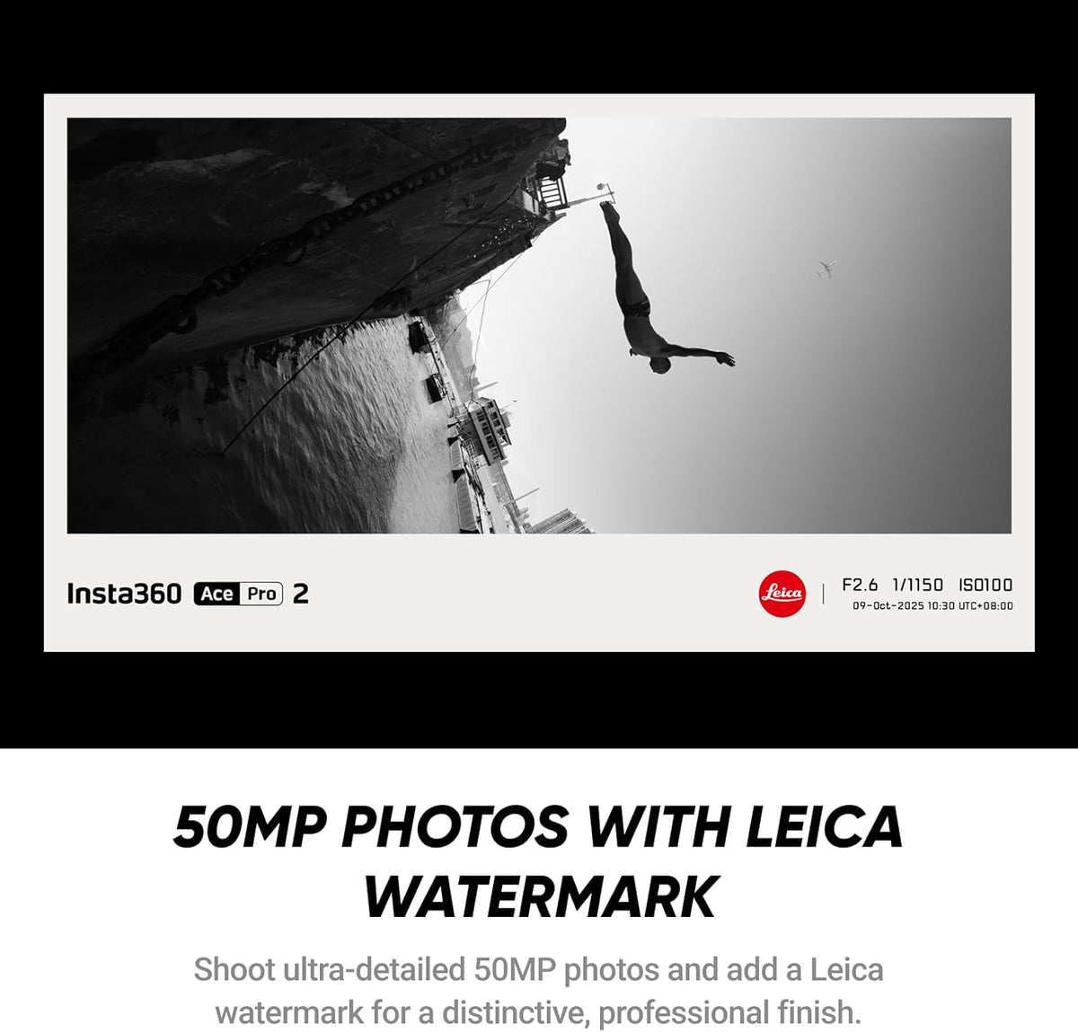 Insta360 Ace Pro 2 Xplorer Pro Bundle - 8K Waterproof Action Camera Co-Engineered with Leica, 1/1.3" Sensor, Dual AI Chip, Leading Low Light, Xplorer Grip Pro Kit for Street Photography