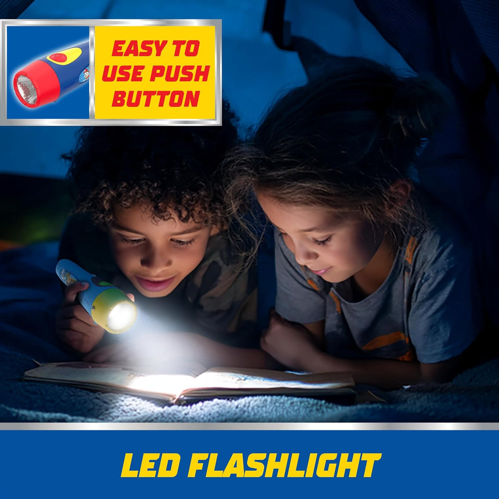 Energizer PAW Patrol Flashlights (2-Pack), Paw Patrol Toys for Boys and Girls, Great Lightweight LED Flashlights for Kids (Batteries Included)
