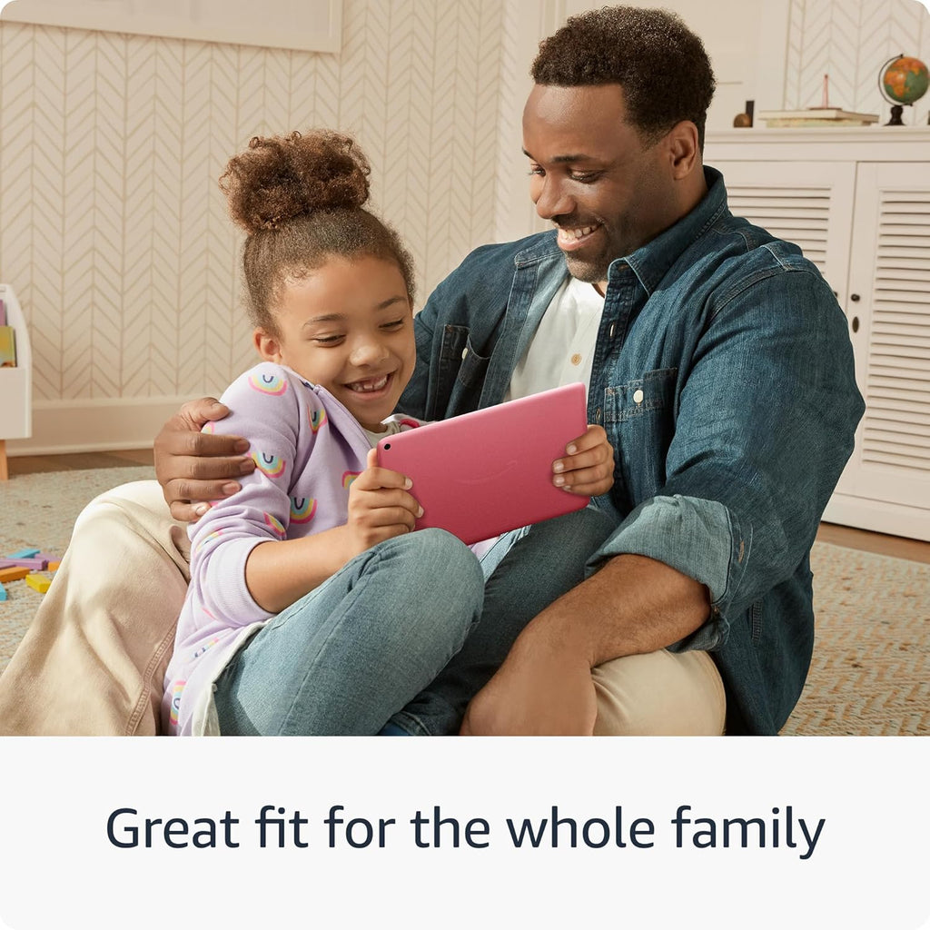 Like-New Amazon Fire HD 8 tablet (newest model), 8” HD Display, 3GB memory, 32GB, designed for portable entertainment, Black