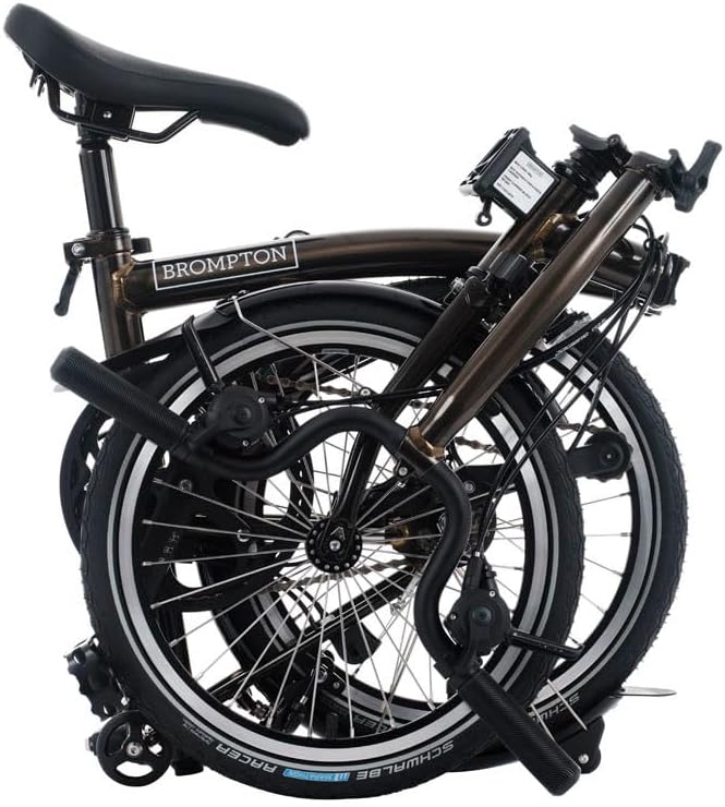 Brompton Folding Commuter Bike C Line 12-Speed | Compact, Lightweight, Urban Bike for Adults