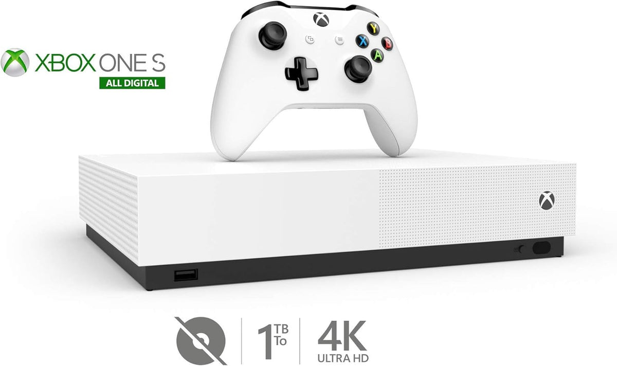 Xbox One S 1TB All-Digital Edition Console (Disc-Free Gaming) - DISCONTINUED