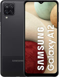 Samsung Galaxy A12, 32GB + 3GB RAM, Black - Unlocked (Renewed)