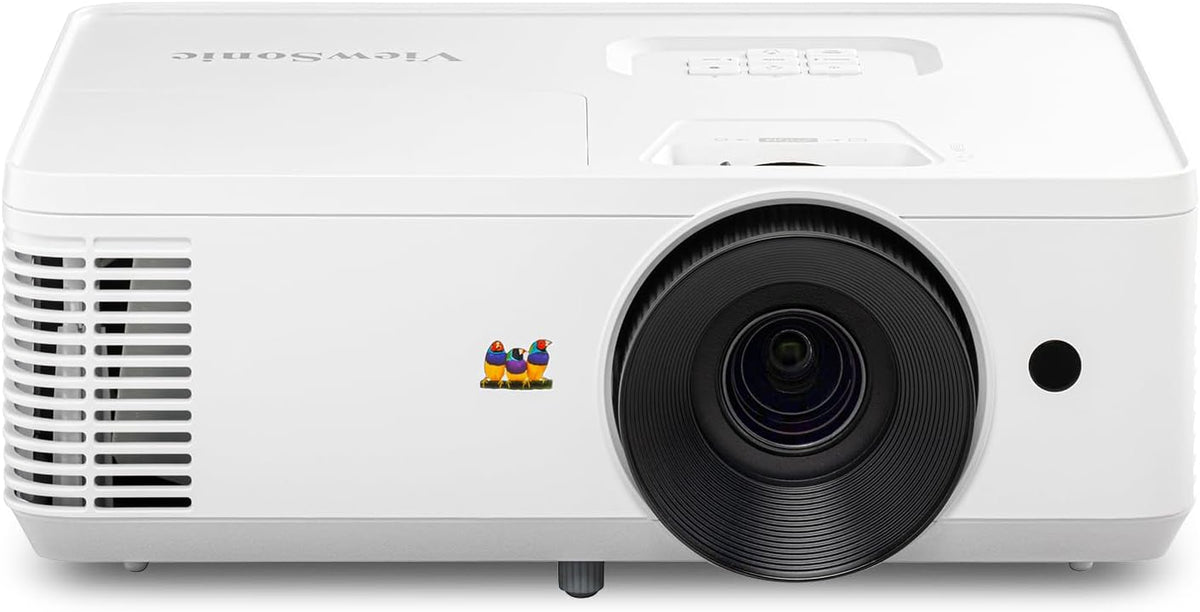 ViewSonic PA503HD 4000 Lumens High Brightness DLP Projector with 1.1x Optical Zoom, USB, and HDMI inputs for Home and Office