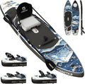 iTAOSTAR Novelty 11'6" x 35" Inflatable Stand Up Paddle Board with Seat- Stable SUP Board for Adults - Portable Paddleboard for Yoga, Surfing, Fishing - Includes Full Accessories Kit