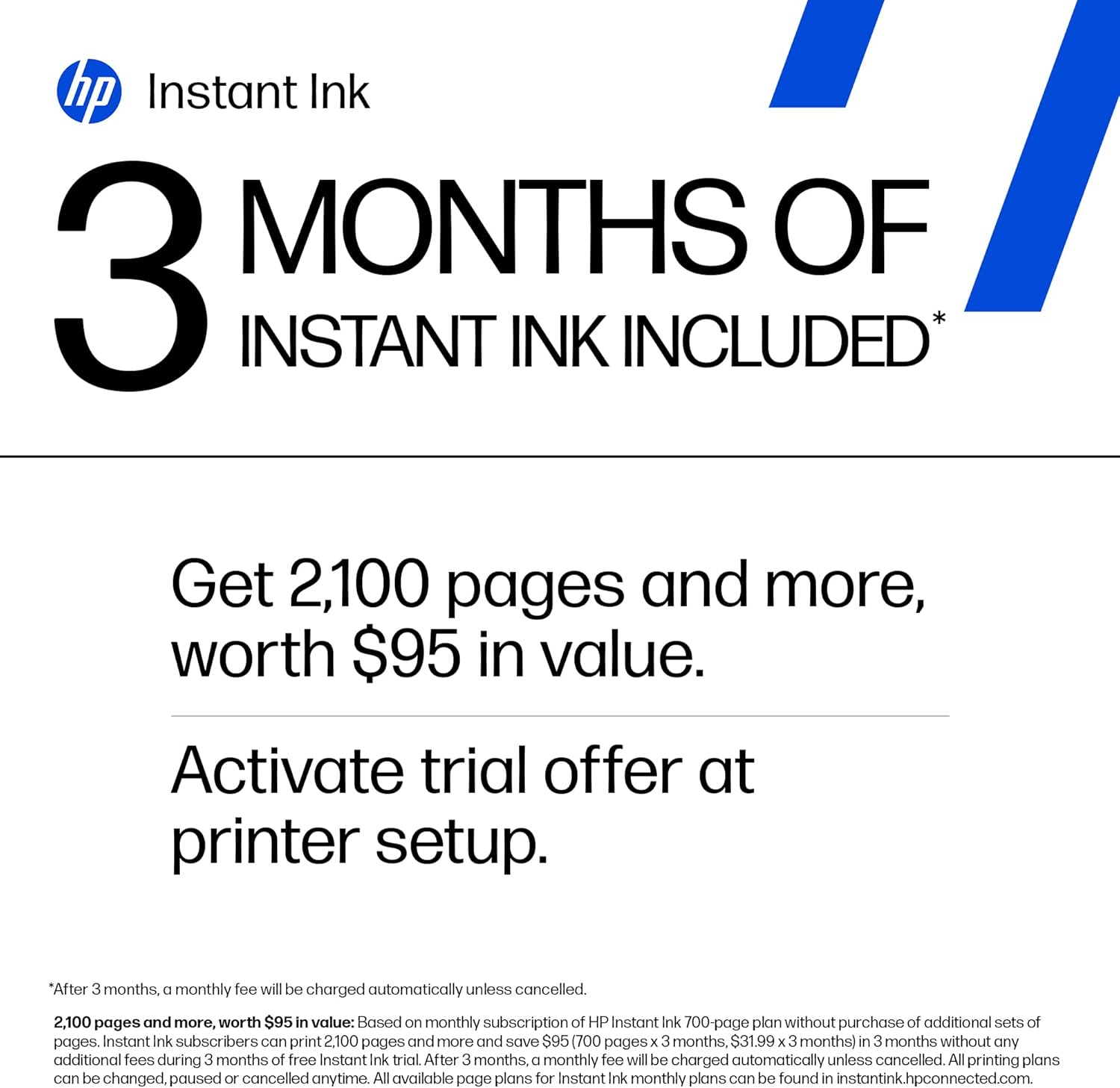 HP OfficeJet Pro 8135e Wireless All-in-One Color Inkjet Printer, Print, scan, Copy, fax, ADF, Duplex Printing Best-for-Home Office, 3 Month Instant Ink Trial Included, AI-Enabled (40Q35A)