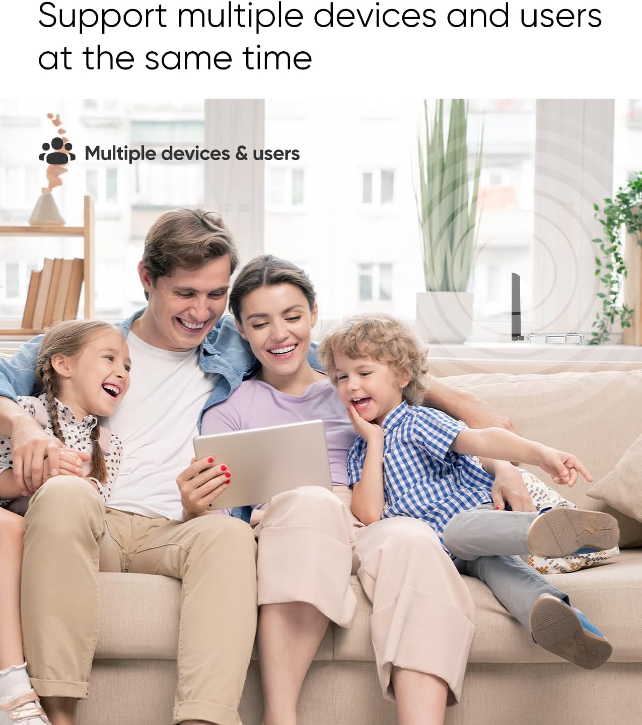 Cell Phone Booster for Home Up to 3,000 sq ft, Cell Booster Data for Band 4/12/17/13/5/25/2, Cell Signal Booster for All U.S. Carriers Verizon, AT&T, T-Mobile-5G 4G LTE 3G FCC Approved