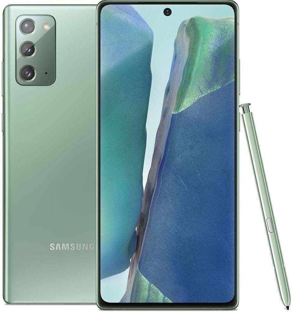 Samsung Galaxy Note 20, 128GB + 6GB RAM, Mystic Green - Unlocked (Renewed)