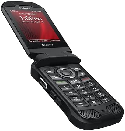 Kyocera DuraXV Extreme E4810 Verizon Rugged LTE Flip Basic Cell Phone Camera GPS Black- (Renewed) | Rugged