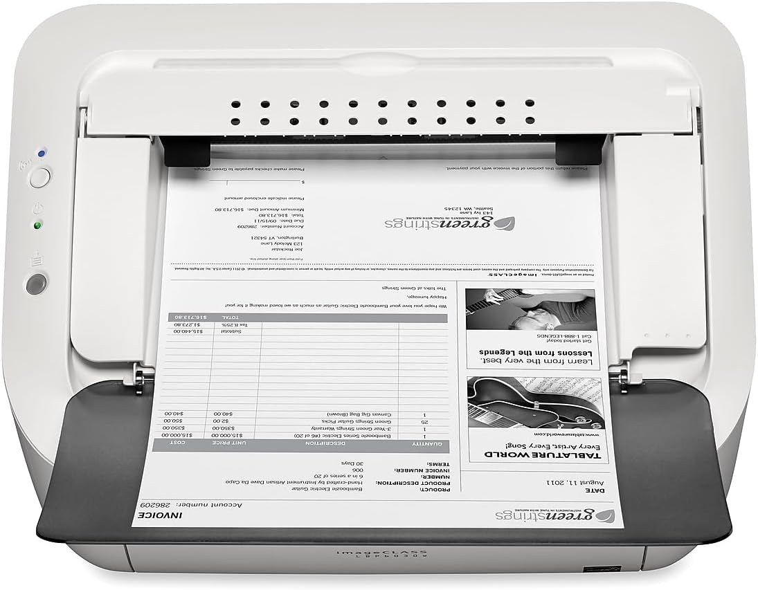 Canon imageCLASS LBP6030w - Monochrome Single-Function Wireless Compact Wireless Laser Printer, 1 Year Limited Warranty, 19 PPM, White - Print Only