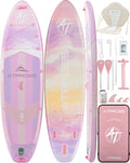 11'6"x35" Inflatable Paddle Board, 450lbs Extra Wide Stand Up Paddleboard for Adults with Premium SUP Accessories Kit & Backpack, Blow Up Kayak Non-Slip Stable Deck Boat for Yoga Fishing Surf