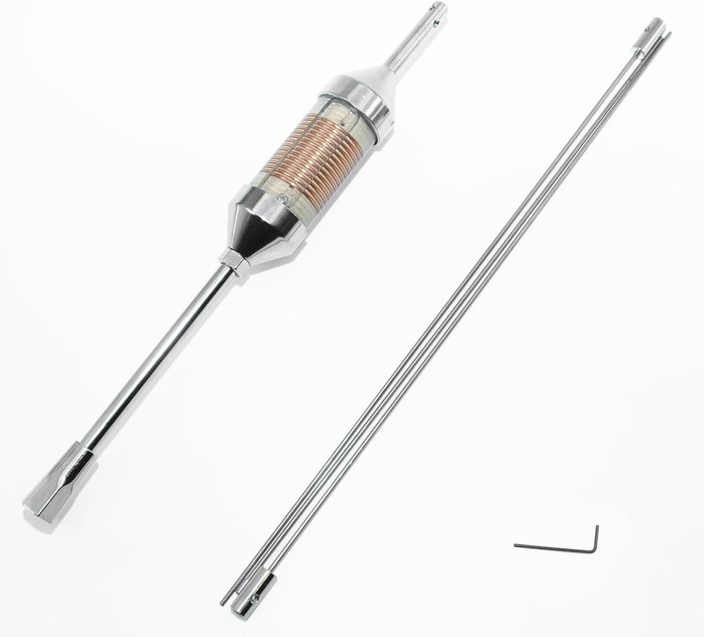 Cb Radio Antenna,46-Inch 1000 watt Oil Coil Cb Antenna Work in 27 Mhz Truck/Car Cb Radio Compatible with President Midland Cobra Uniden Anytone