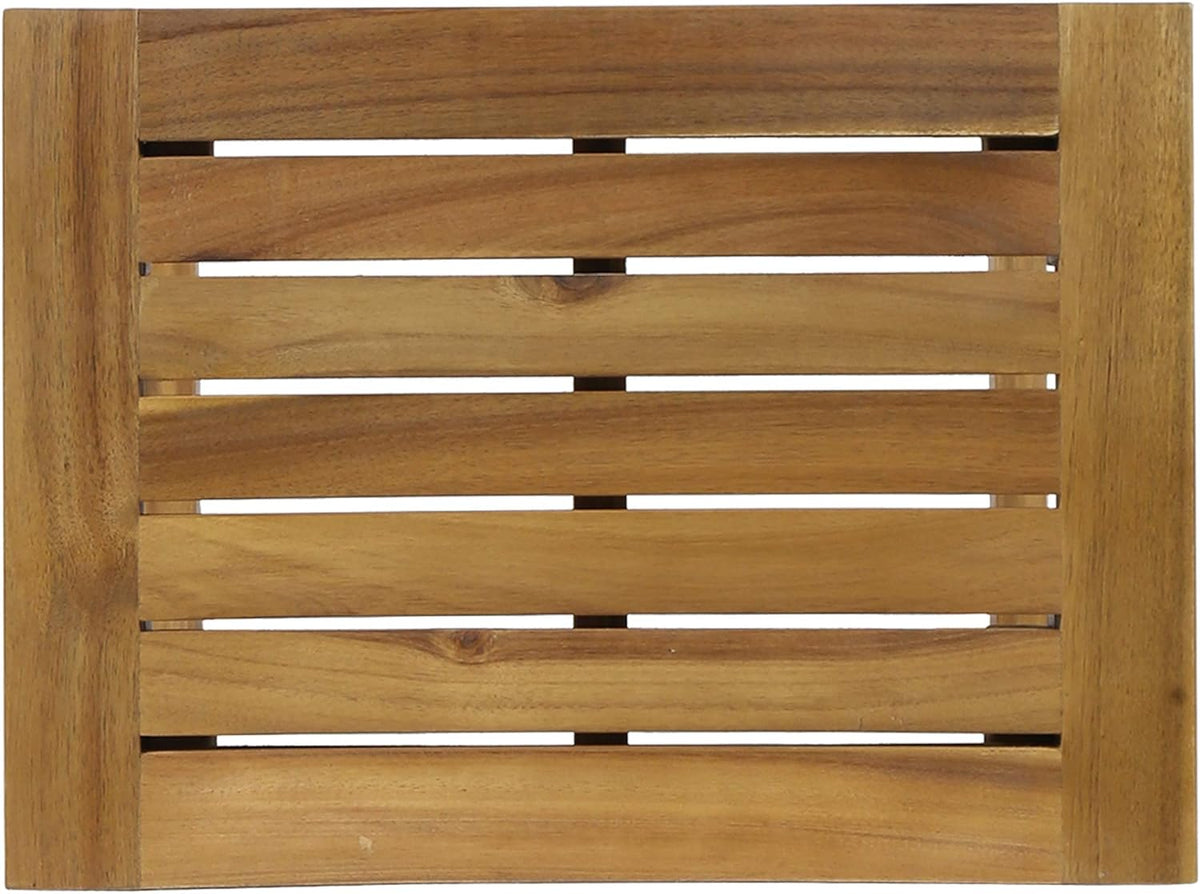 Christopher Knight Home Caribbean Outdoor 30" Acacia Wood Barstools, 2-Pcs Set, Natural Stained