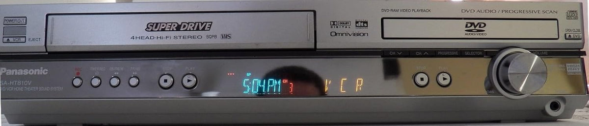 PANASONIC SC-HT810V DVD / VCR Home Theater System