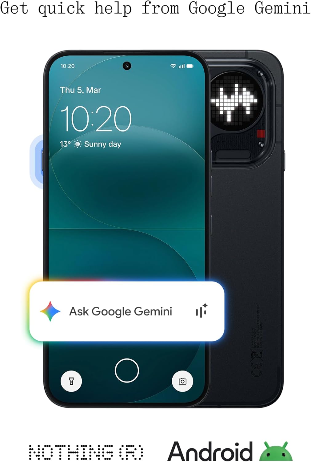 Nothing Phone (4a) Pro Cell Phone 2026 New, Unlocked Android 16 Smartphone, Triple-Lens Camera, AI Photo Edits, 6.83" 144Hz AMOLED Display, 5080mAh Battery, Dual-SIM Glyph Matrix (Black, 8+128GB)