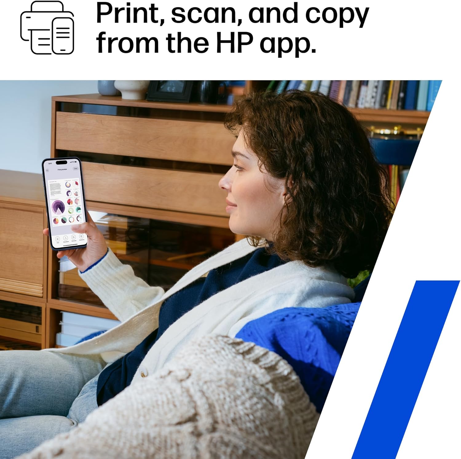 HP OfficeJet Pro 9135e Wireless All-in-One Color Inkjet Printer, Print, scan, copy, fax, ADF, Duplex printing best-for-office, 3 month Instant Ink trial included, AI-enabled (404M0A)