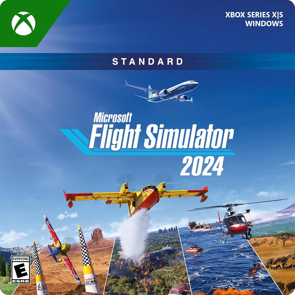Thrustmaster Hotas One + Microsoft Flight Simulator 2024 Standard Digital Code – Play on Xbox Series X|S and Windows PC