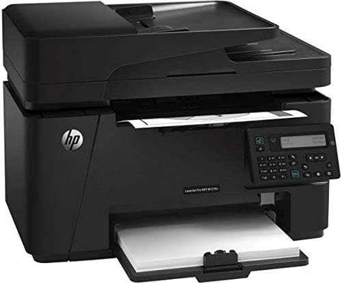 Refurbish HP Laserjet Pro MFP M127FN All-in-One Laser Printer/Toner Value Bundle Pack (CZ181A-RC) (Renewed)