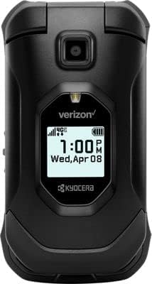 Kyocera DuraXV Extreme E4810 Verizon Rugged LTE Flip Basic Cell Phone Camera GPS Black- (Renewed) | Rugged