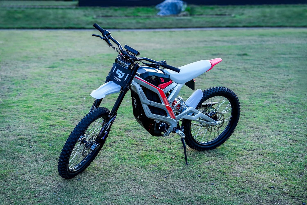 Electric Dirt Bike for Adult, Falcon Pro Platinum, 72V/35AH/10000W(Peak) Motor Ebike, 53MPH Max Speed, 410N.m Max Torque, 3.5h Fast Charging, Off-road 19" Tires, Hydraulic Disc Brake E-Motorcycle