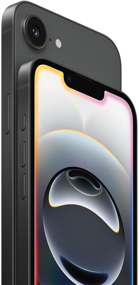 Apple iPhone 16e, 128GB, Black - Locked to Boost Mobile (Renewed)
